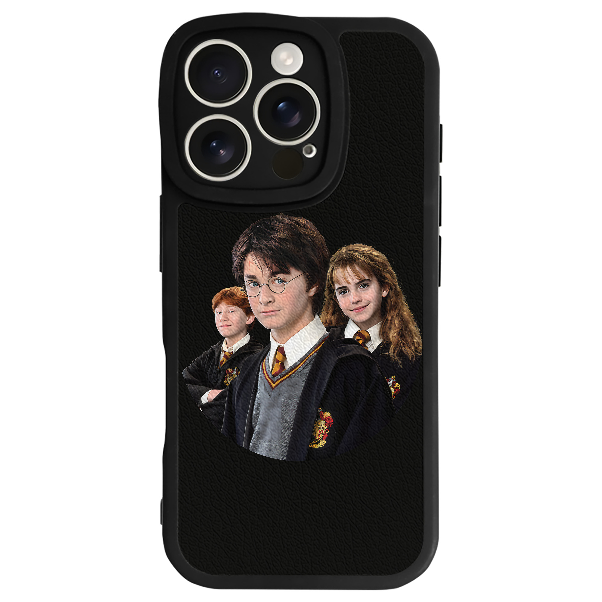 （画像用） Harry Potter ハリー・ポッターシリーズ 【iPhone 16シリーズ対応】シリコンスマホケース（レザー調） 材質：シリコン